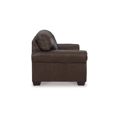 Signature Design by Ashley Colleton Dark Brown Loveseat - 67  W x 40  D x 39  H