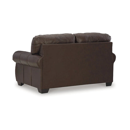 Signature Design by Ashley Colleton Dark Brown Loveseat - 67  W x 40  D x 39  H