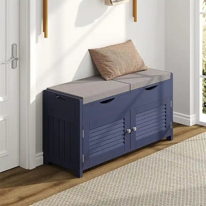 Shoe Storage Bench - 13.78 D x 29.53 W x 19.69 H