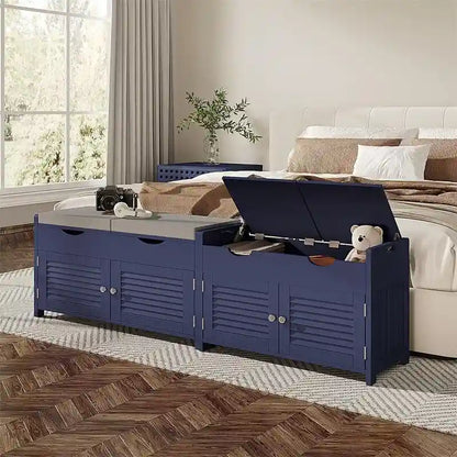Shoe Storage Bench - 13.78 D x 29.53 W x 19.69 H