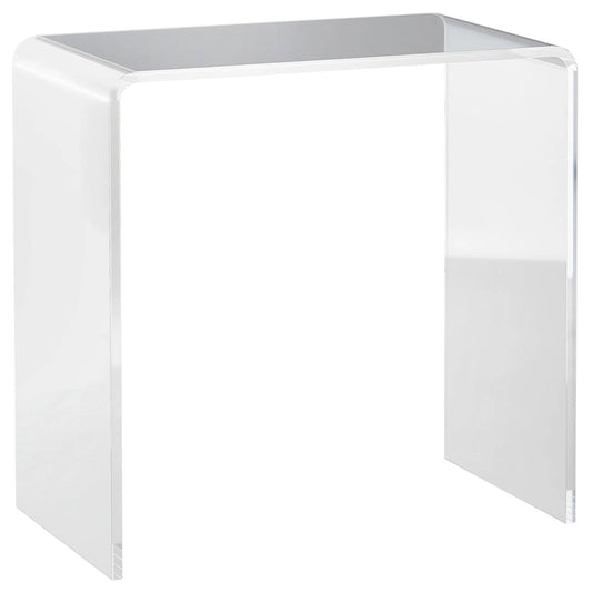 21  Long Rectangle All Acrylic 15mm Thick Waterfall Coffee Table