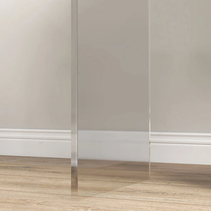 21  Long Rectangle All Acrylic 15mm Thick Waterfall Coffee Table