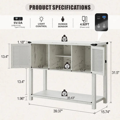 39 Wide Console Table