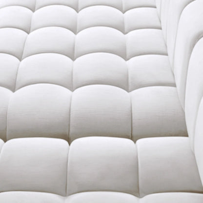 Elegante 3-Piece Velvet U-Shaped Corner Sectional Sofa