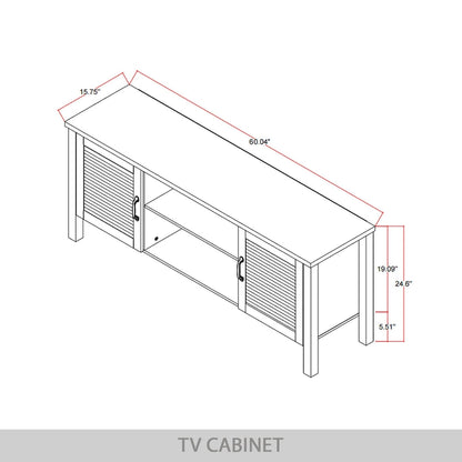 CraftPorch Vintage TV Stand Console