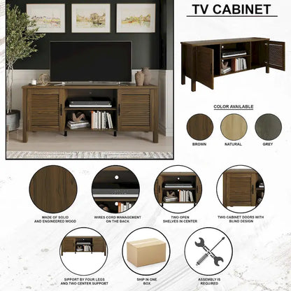 CraftPorch Vintage TV Stand Console