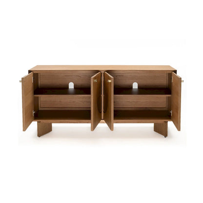 Studio London Modern Sideboard Oak Storage Cabinet and Buffet Console