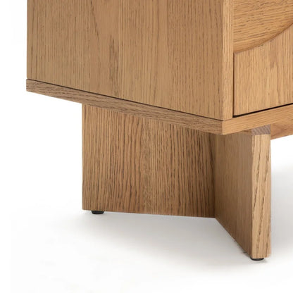 Studio London Modern Sideboard Oak Storage Cabinet and Buffet Console