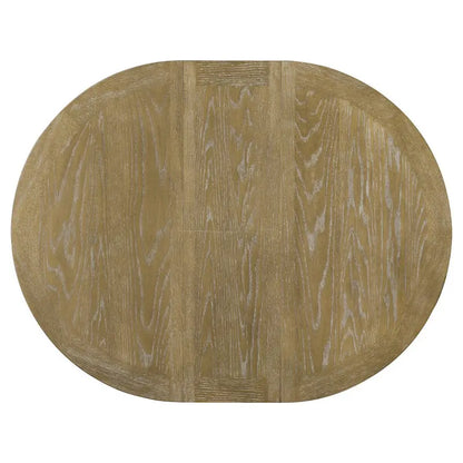 Retro Functional Extendable Dining Table with a 12  Leaf