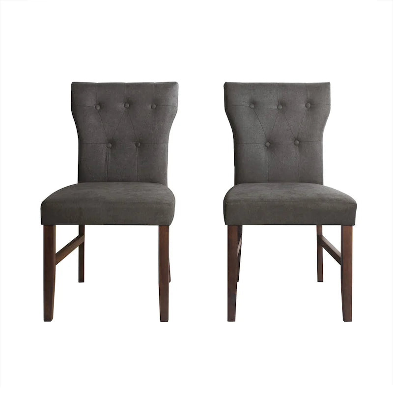 CraftPorch Mid-Century Modern 7-Piece Wooden Dining Chair