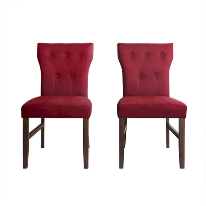 CraftPorch Mid-Century Modern 7-Piece Wooden Dining Chair