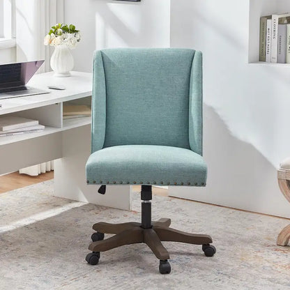 Huimo Home Office Desk Chair with Wheels, 360 Swivel