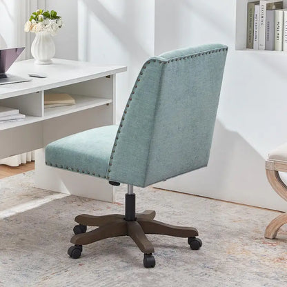 Huimo Home Office Desk Chair with Wheels, 360 Swivel
