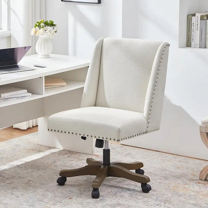 Huimo Home Office Desk Chair with Wheels, 360 Swivel