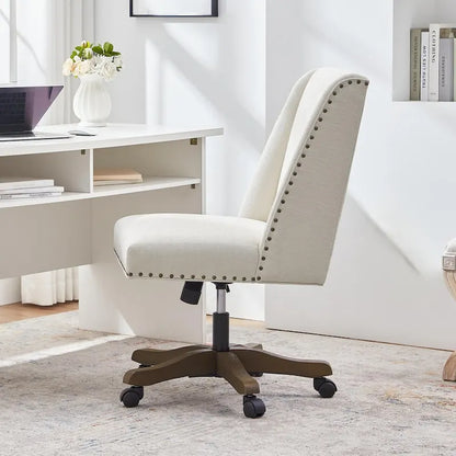Huimo Home Office Desk Chair with Wheels, 360 Swivel
