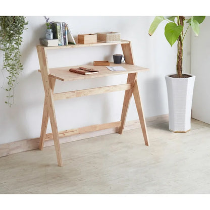 37.5 In. Mid Century Modern X Leg Study Desk