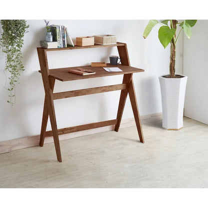 37.5 In. Mid Century Modern X Leg Study Desk