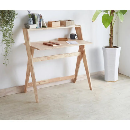 37.5 In. Mid Century Modern X Leg Study Desk