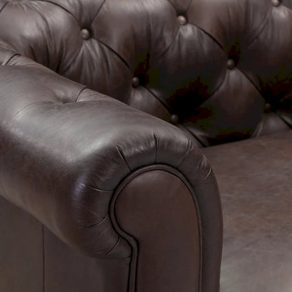 Poly and Bark Lyon Lounge Chair - Genuine Italian Leather