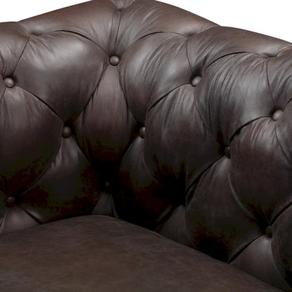 Poly and Bark Lyon Lounge Chair - Genuine Italian Leather