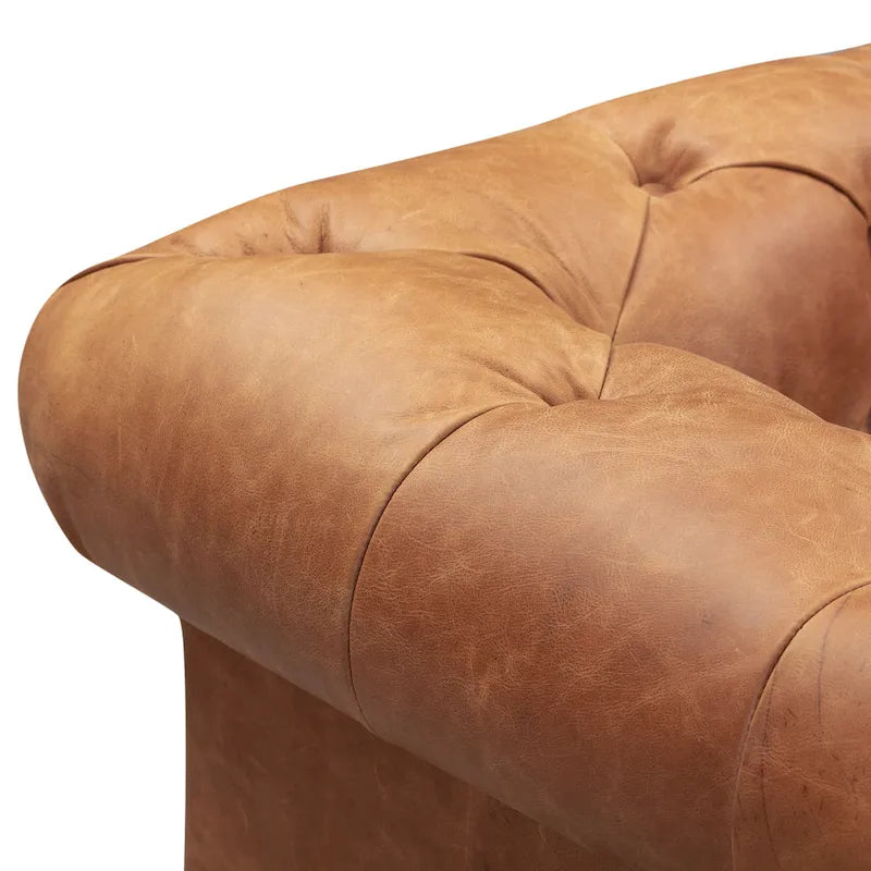 Poly and Bark Lyon Lounge Chair - Genuine Italian Leather