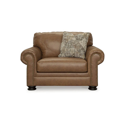 Signature Design by Ashley Carianna Caramel Oversized Chair - 54 W x 40 D x 40 H