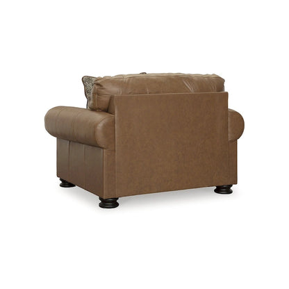 Signature Design by Ashley Carianna Caramel Oversized Chair - 54 W x 40 D x 40 H