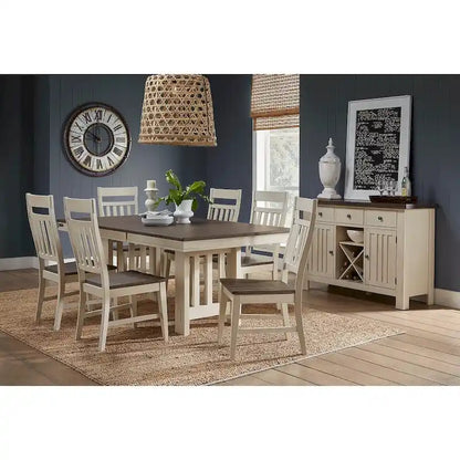 Simply Solid Bronwyn Solid Wood 8-piece Dining Collection
