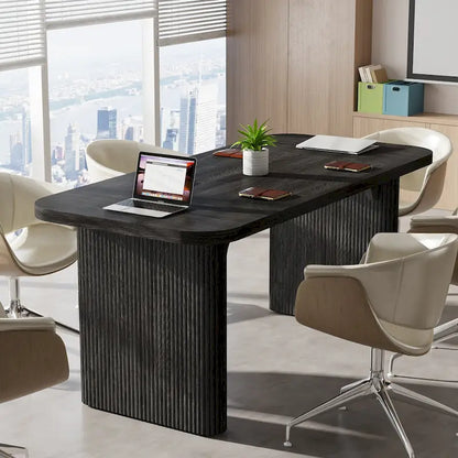 63  Computer Desk for Home Office, Simple Rectangular Writing Table for Study Room Bedroom