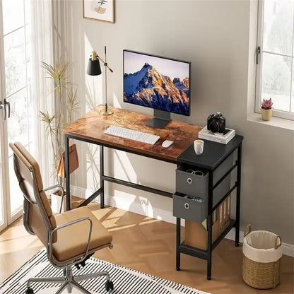 Computer Desk with Drawers 47  Study Writing Desks