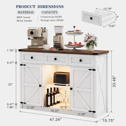 47 Wide Sideboard