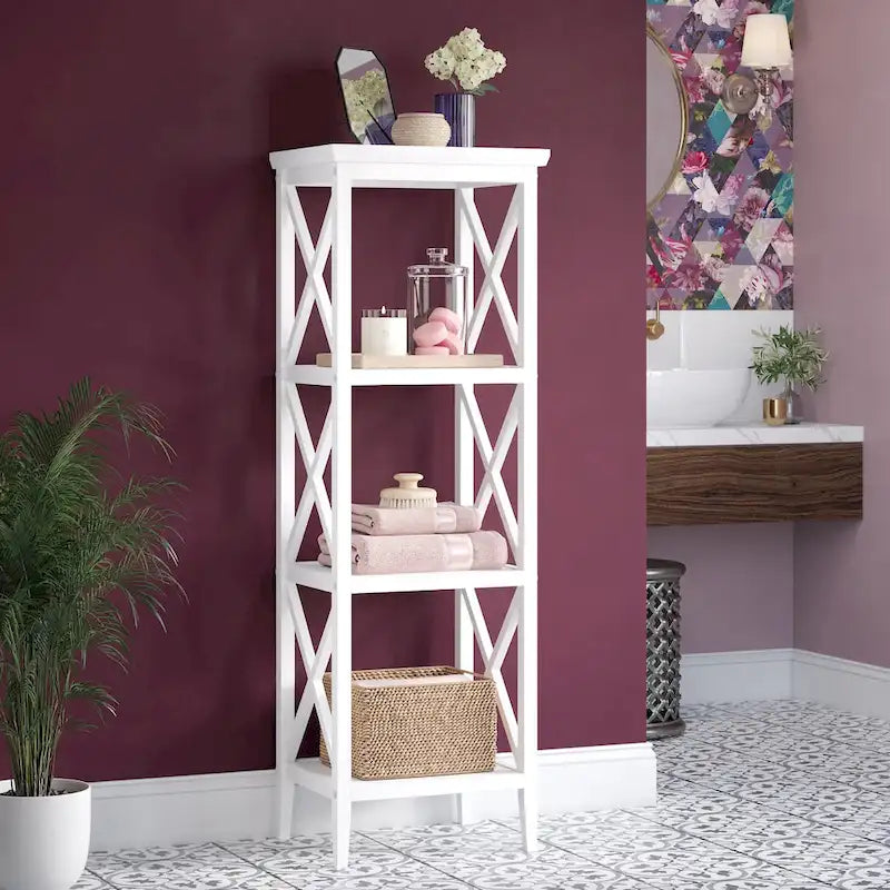 La Crosse 54  Storage Tower - White