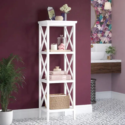 La Crosse 54  Storage Tower - White