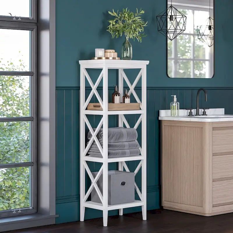 La Crosse 54  Storage Tower - White