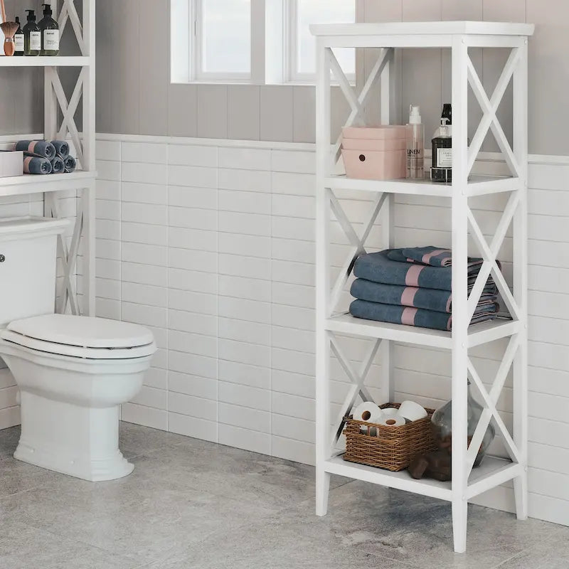 La Crosse 54  Storage Tower - White