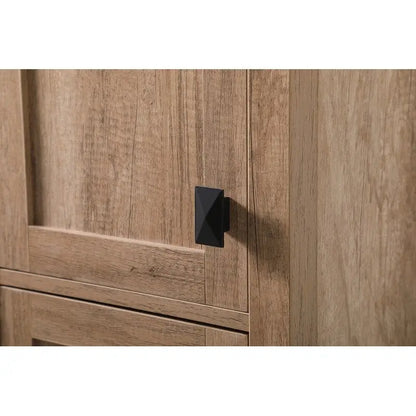 Indigo Home 16 Inch Bathroom Linen Storage Freestanding Cabinet