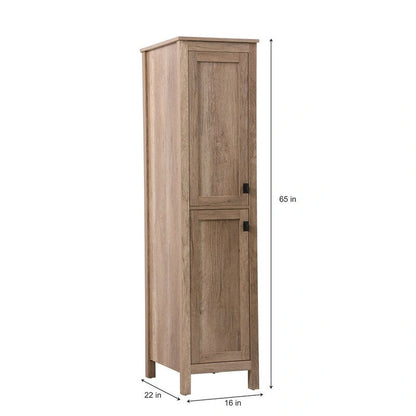 Indigo Home 16 Inch Bathroom Linen Storage Freestanding Cabinet
