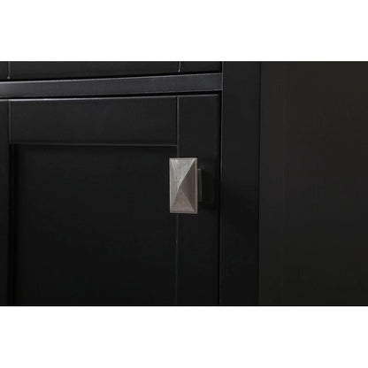 Indigo Home 16 Inch Bathroom Linen Storage Freestanding Cabinet