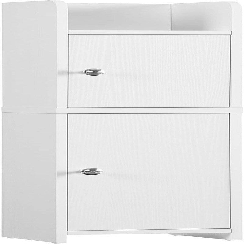 Small Bathroom Storage Cabinet Small Cabinet with Doors and Adjustable Shelves - 7.1 D x 7.9 W x 29.7 H