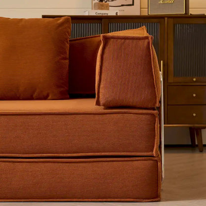 JASIWAY Modern Vintage Convertible Sleeper Sofa Bed