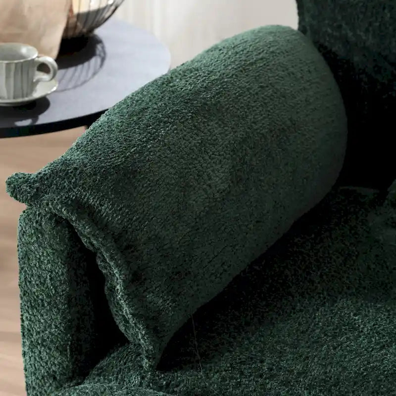 Chenille Fabric L-Shape Comfy Oversized three-seat Modular Sectional Sofa