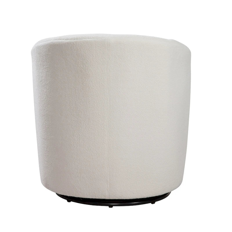 Odessa Barrel Style Swivel Accent chair in Performance Fabric