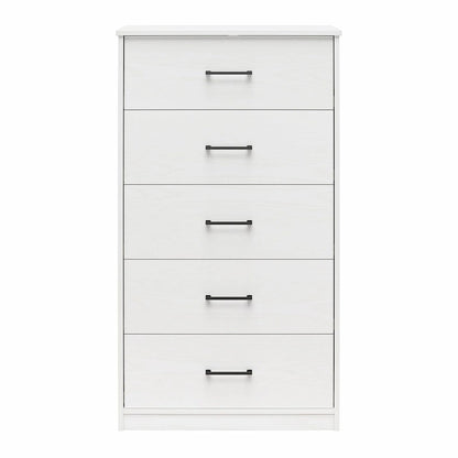 Ameriwood Home BrEZ Build Pearce Tall 5 Drawer Dresser