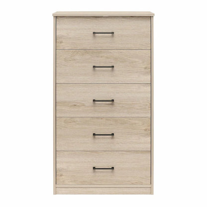 Ameriwood Home BrEZ Build Pearce Tall 5 Drawer Dresser