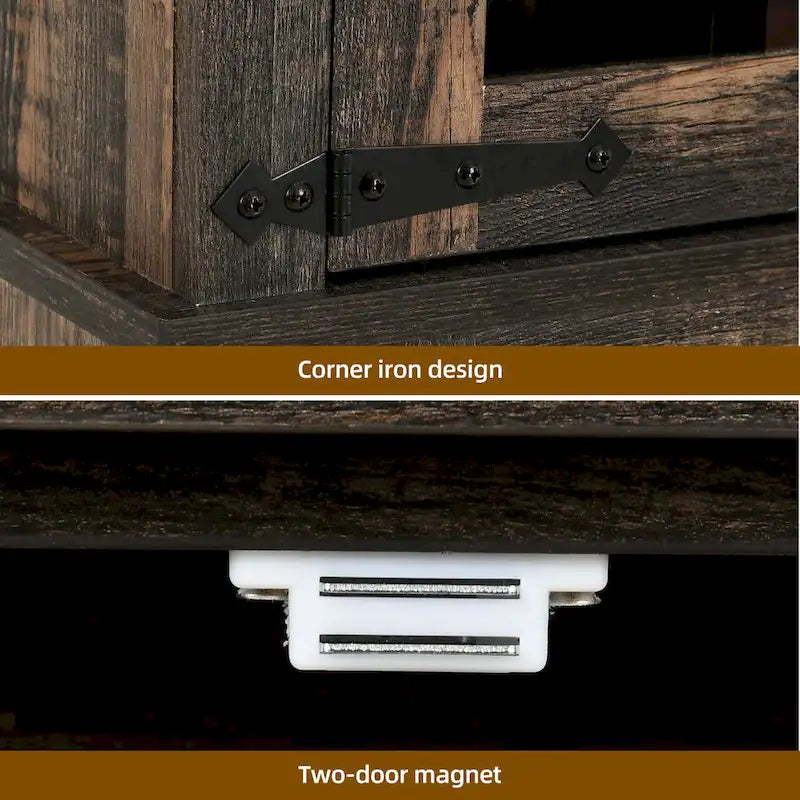 Farmhouse Kitchen Pantry Storage Cabinets