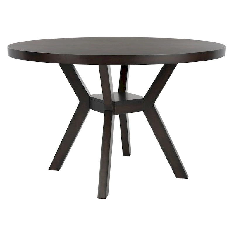 Round Solid Wood Dining Table, 48" Diameter x 30" Height