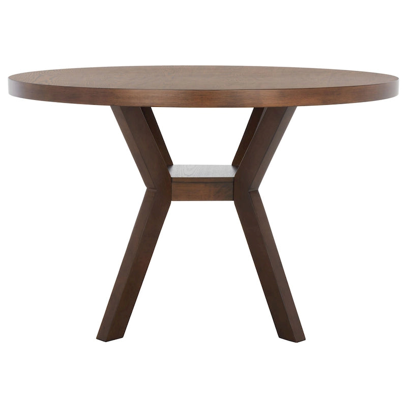 Round Solid Wood Dining Table, 48" Diameter x 30" Height