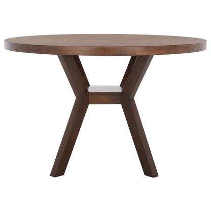 Round Solid Wood Dining Table, 48" Diameter x 30" Height