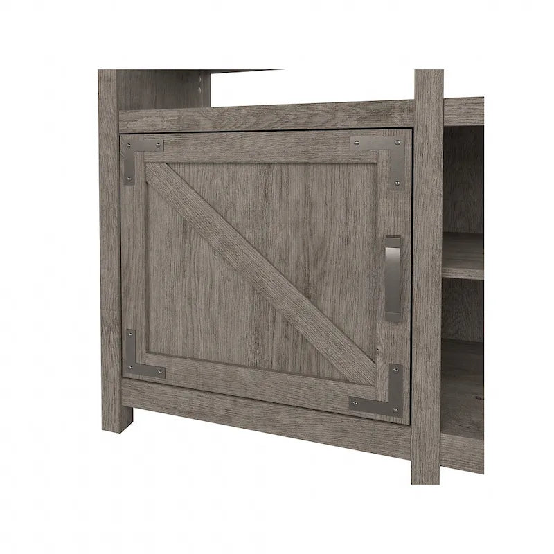 Cottage Grove TV Stand for 70 Inch TV with Bookcases by Bush Furniture