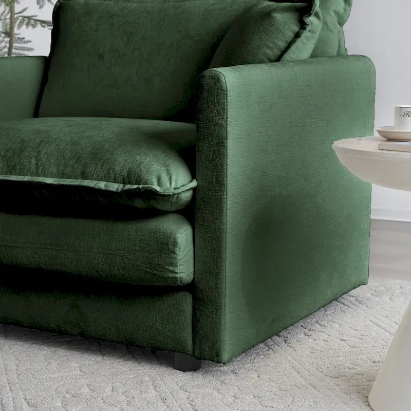 2 Seater L-Shaped Sectional for Small Living Space